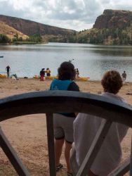 Río Duratón. Albergue La Palaina, El Guijar (Segovia). Rutas en piragua.