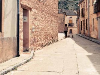 El Guijar (Segovia). Albergue La Palaína. El entorno.