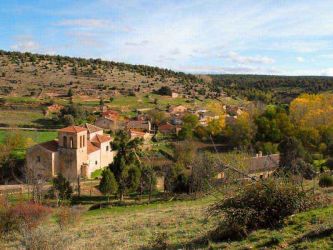 El Guijar (Segovia). Albergue La Palaina. El entorno.